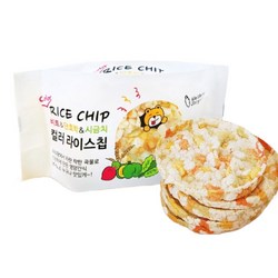 우리아이 건강간식 컬러라이스칩 국내산 단호박 시금치 비트가 들어있어요 쌀과자 떡뻥 뻥튀기 학교 어린이집 단체 유치원 교회, 컬러라이스칩, 20g, 100개