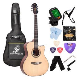 스위프트홀스 OM 컷어웨이 바디 입문용 통기타 – 초보자를 위한 완벽한 선택!