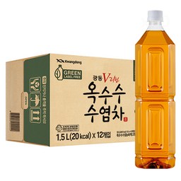 광동 옥수수수염차 무라벨 1.5L 12개 - 건강한 선택과 합리적 가격의 완벽한 조화