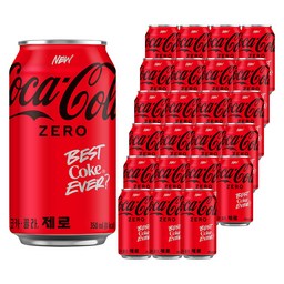 코카콜라 제로 350ml 24개, 최저가로 즐기는 청량감!