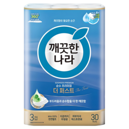 깨끗한나라 순수 프리미엄 더 퍼스트 천연펄프 3겹 고급롤화장지, 왜 선택해야 할까요?