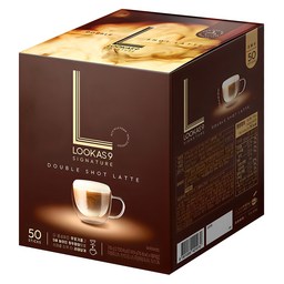 루카스나인 시그니처 더블샷라떼 커피믹스, 집에서 즐기는 카페 품질의 커피!