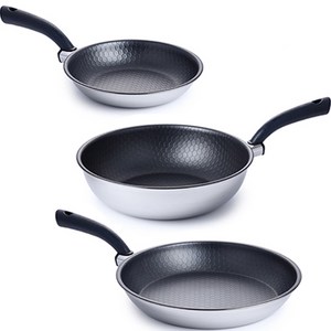 알텐바흐 인덕션 헥사 통5중 프라이팬 세트 3개