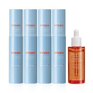 선 멀티밤 주름케어 광채스틱 주름스틱 선케어 선크림 선스크린 워터프루프 물놀이 기미케어 주름개선 미백 수분 더마쉐어 선스틱 SPF50+PA++++, 11g, 8개+비타씨 앰플1개(사은품)