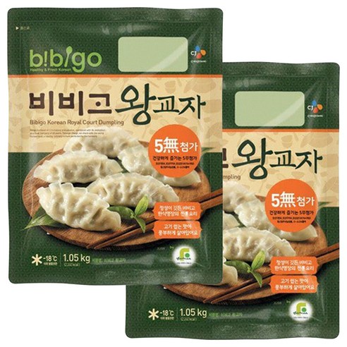 비비고 왕교자, 1.05kg, 2개