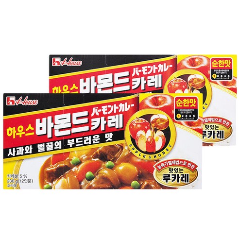 하우스푸즈 바몬드카레 순한맛