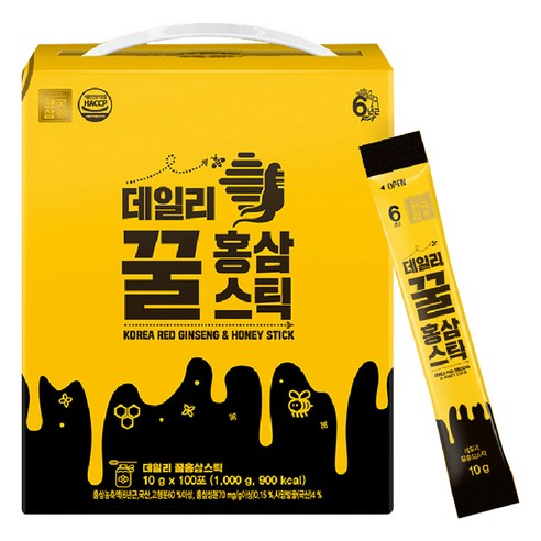 한국삼 데일리 꿀홍삼스틱