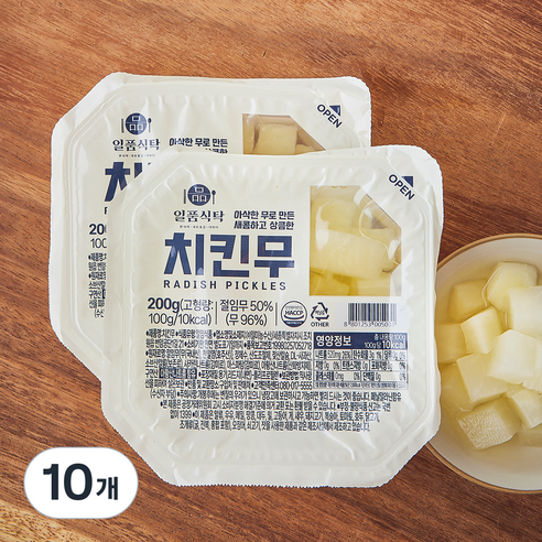 [로켓프레시] 일품식탁 치킨무