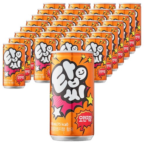 일화 탑씨 오렌지, 190ml, 30개