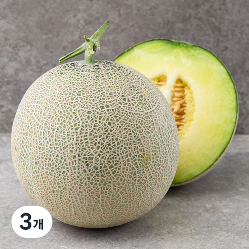 GAP 인증 나주 세지메론, 1.2kg, 3개