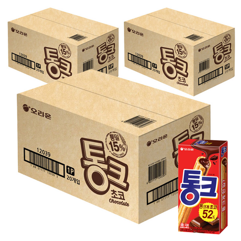 오리온 통크 초코
