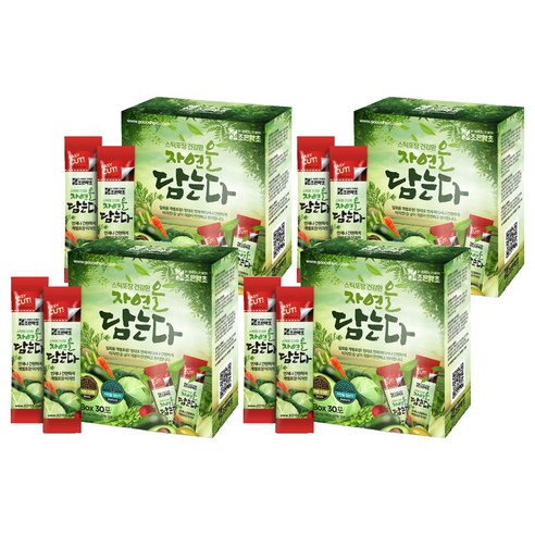 조은약초 자연을 담는다 프리미엄 검은콩검은깨환 스틱, 4개, 90g