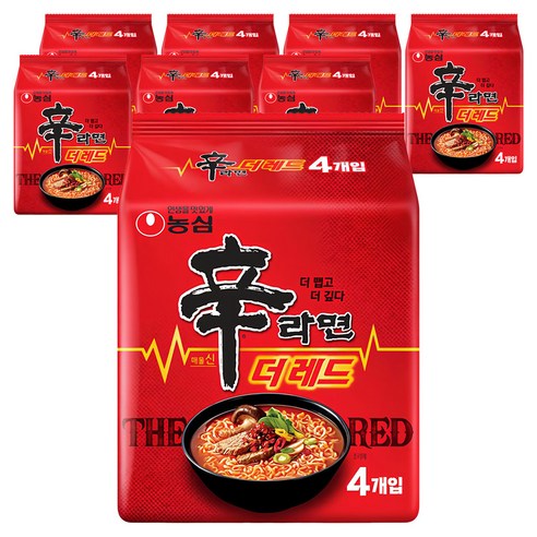 신라면 더 레드 125g