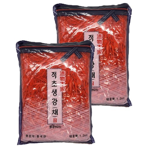 토호식품 적초생강 채