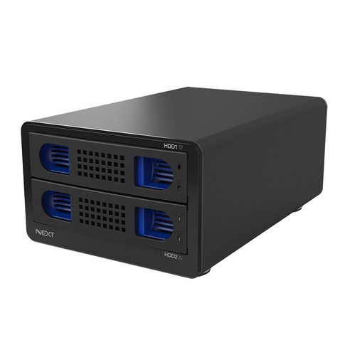 넥스트유 HDD 2베이 USB3.0 DataStorage NEXT-802U3 RAID