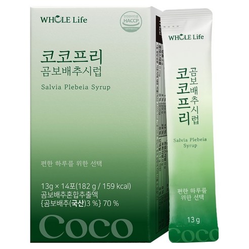 WHOLELIFE 코코프리 곰보배추시럽 14p