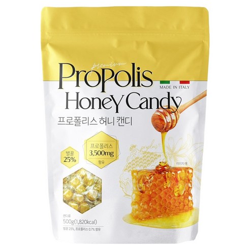 만지니 프로폴리스 허니 캔디