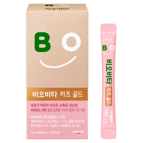 비오비타 키즈 골드 유산균 30p, 60g, 1개