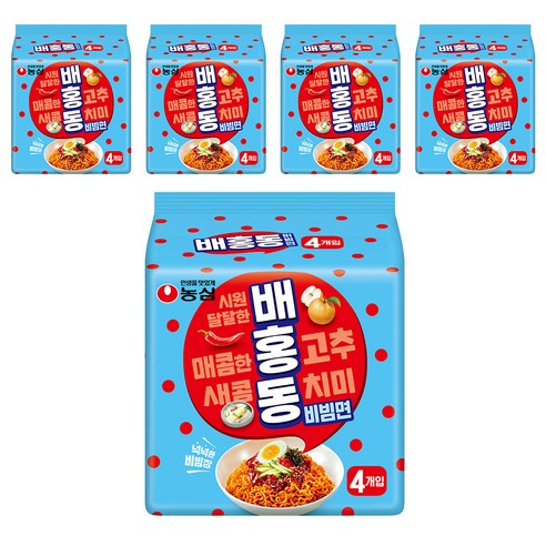 배홍동 비빔면 137g