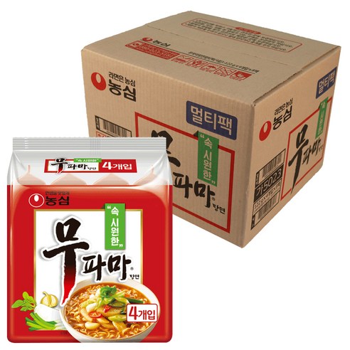 무파마탕면 122g
