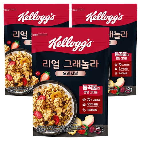 켈로그 리얼 그래놀라 오리지널 시리얼