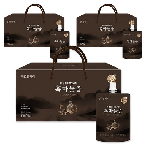 하루활력 목 넘김이 부드러운 흑마늘즙