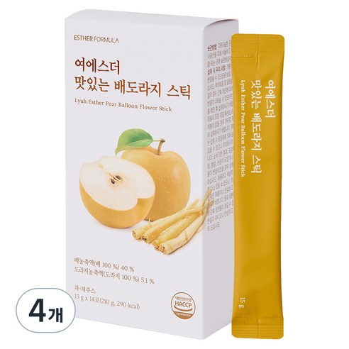 에스더포뮬러 여에스더 맛있는 배도라지 스틱