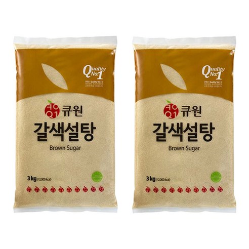 큐원 갈색설탕