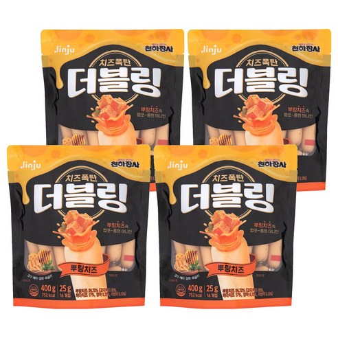천하장사 더블링 뿌링치즈 파우치