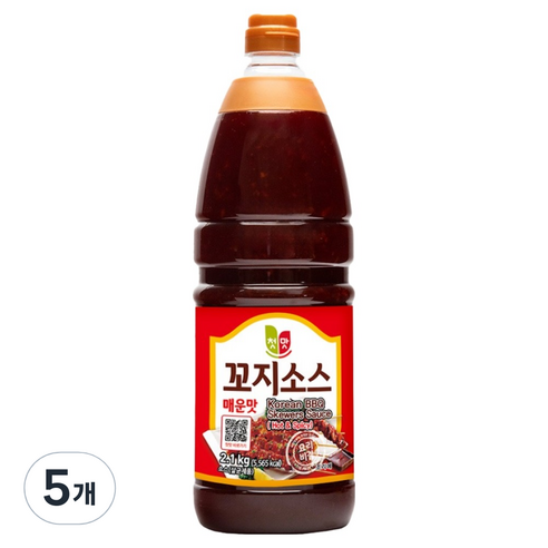 첫맛 꼬지소스 매운맛