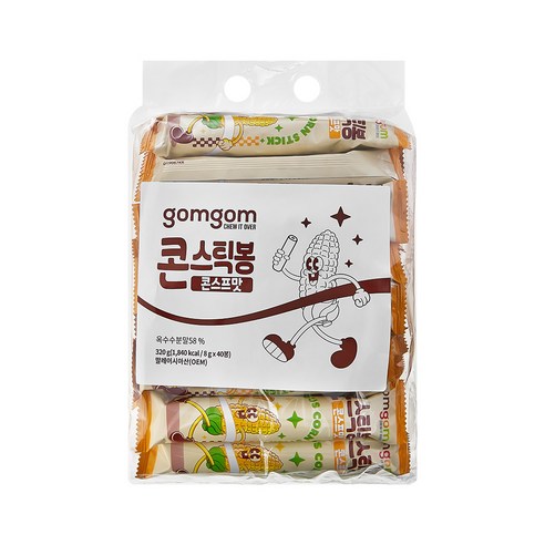 곰곰 콘스틱봉 콘스프맛