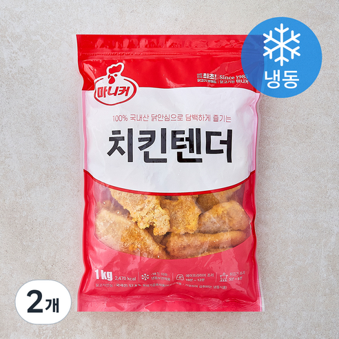 [로켓프레시] 마니커 치킨텐더 (냉동)