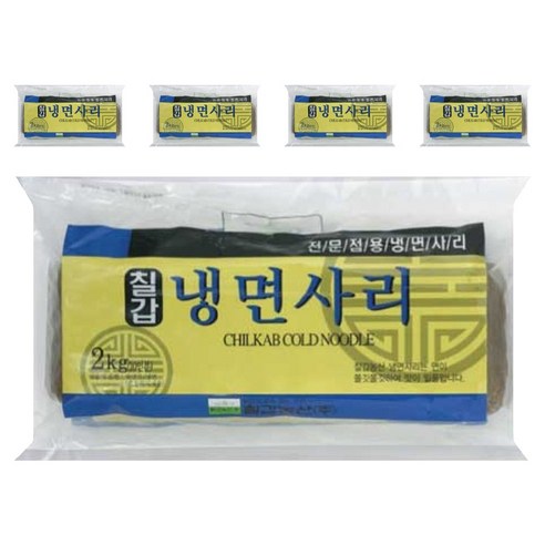 칠갑농산 냉면사리2kg 5개, 2kg, 5개
