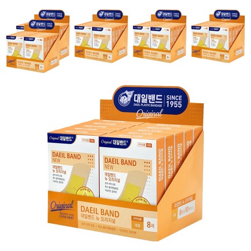 대일밴드 뉴오리지널, 8개입, 60개