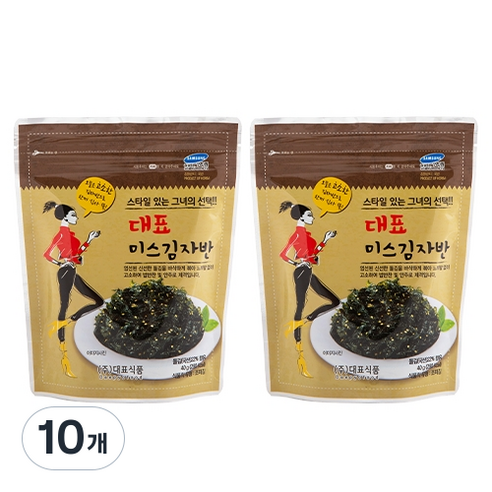 한아담식품 대표 미스 김자반