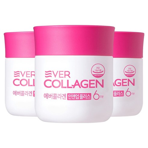 에버콜라겐 정품 인앤업 플러스 6주분