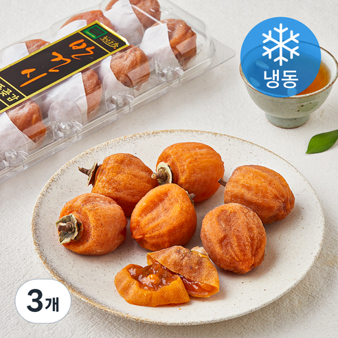 [로켓프레시] 지리적 인증 상주반건시 (냉동), 3개, 400g(10입)