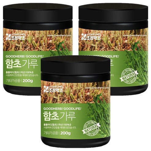 조은약초 프리미엄 함초 가루, 200g, 3개