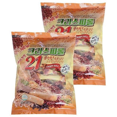 곡물로 만든 뉴 크리스피롤 21곡