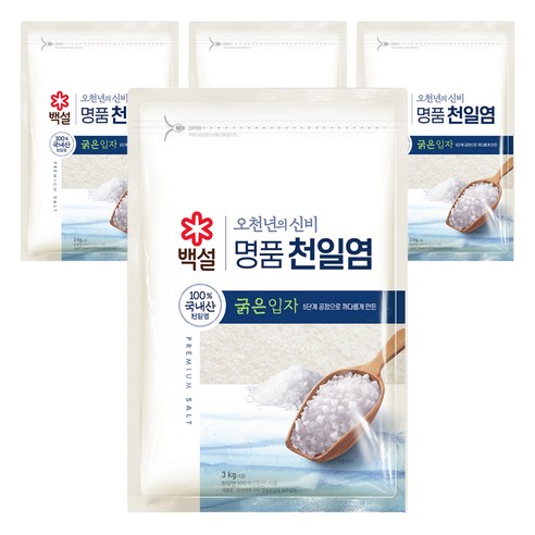 백설 오천년의 신비 명품 천일염 굵은입자