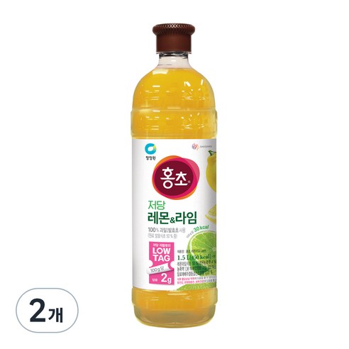 홍초 저당 레몬 라임