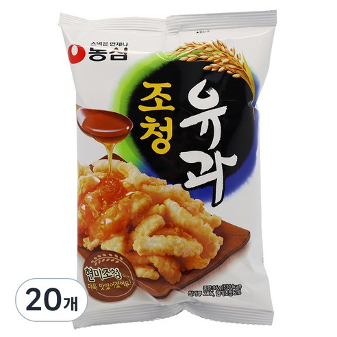 농심 조청유과