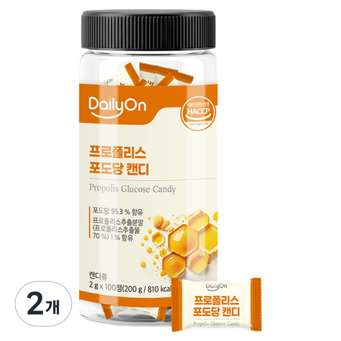 데일리온 프로폴리스 포도당 캔디 200g