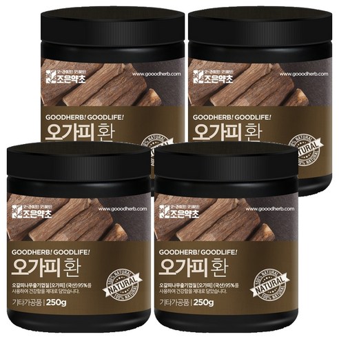 조은약초 프리미엄 오가피환, 250g, 4개