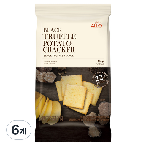 스내픽 블랙트러플 감자 크래커, 6개, 286g