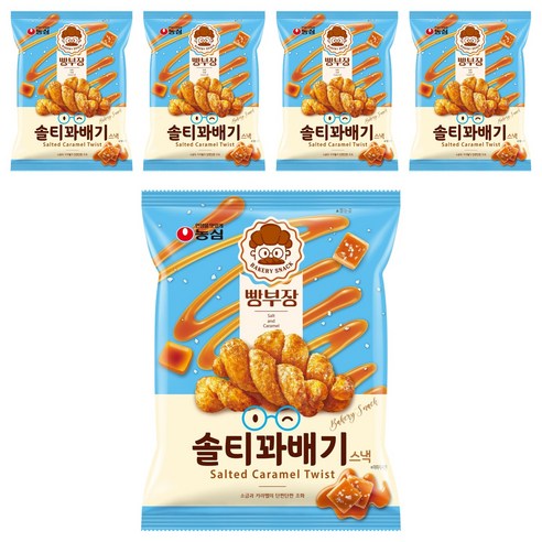 빵부장 솔티꽈배기 스낵