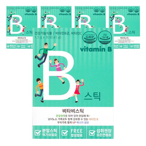 파마젠 비타B스틱 30포, 45g, 5개
