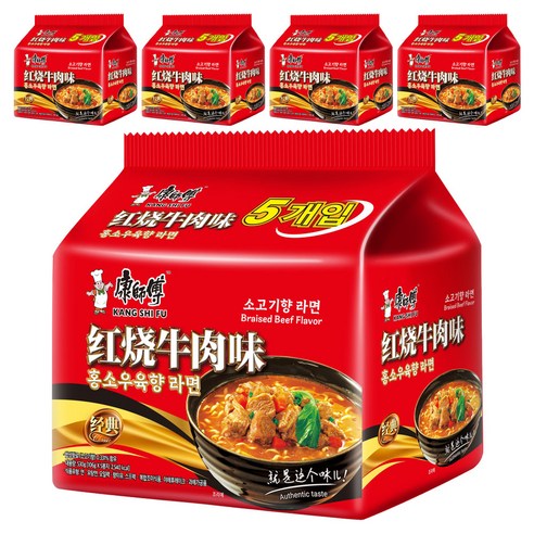 캉스푸 홍소우육향 라면 106g