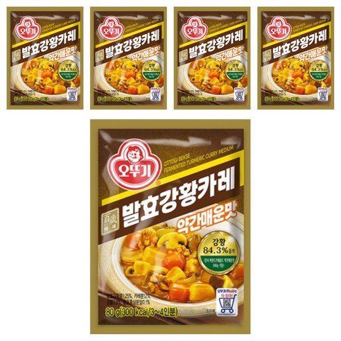 오뚜기 백세 발효 강황 카레