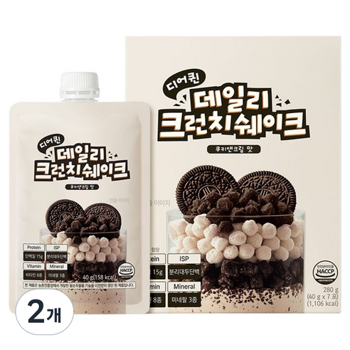 프롬바이오 디어퀸 데일리 크런치 쉐이크 7p